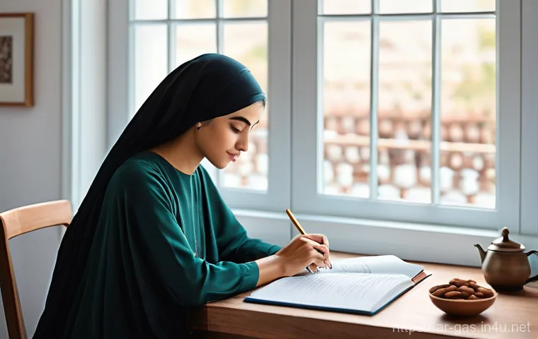 가스 자격증 필기와 실기 동시에 준비하는 방법 - **Skilled Gas Technician in a Modern Workshop:**
    A male Arab gas technician, in his mid-30s, wit...
