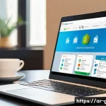 가스 자격증 강의 추천 플랫폼 - A modern Arabic-language e-learning platform interface displayed on a sleek laptop and smartphone, s...